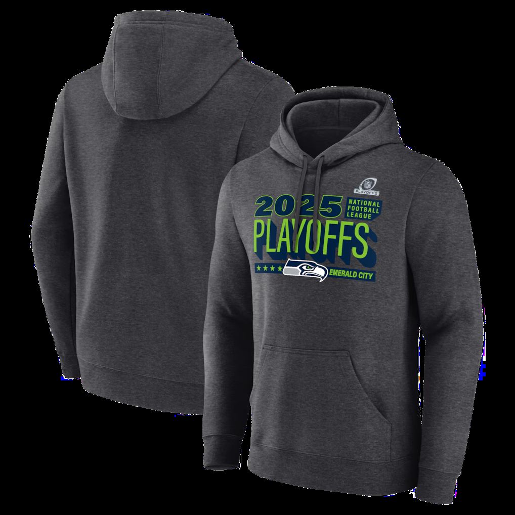 Men 2026 NFL Seattle Seahawks hoodie grey 0014->seattle seahawks->NFL Jersey